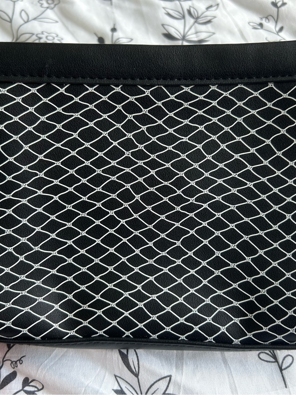 Victoria's Secret Black Clear Cosmetic Pouch with Multicolor Logo - Picture 3 of 3